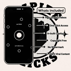 500+ Viral Motivational Reels: Faceless Content, MRR + PLR License (Digital Download