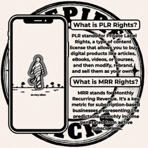 500+ Viral Motivational Reels: Faceless Content, MRR + PLR License (Digital Download