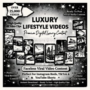 250,000+ Viral Faceless Reels – PLR & MRR License Included