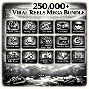 250,000+ Viral Faceless Reels – PLR & MRR License Included