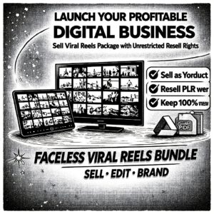 250,000+ Viral Faceless Reels – PLR & MRR License Included