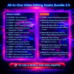 75 Million Digital Products Bundle | MRR PLR Resell Rights (Canva Templates, Ebooks)