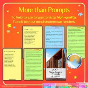 Nano Banana Prompts For Architects, Architecture AI Prompts, Rendering AI Prompts, Architecture Templates PDF