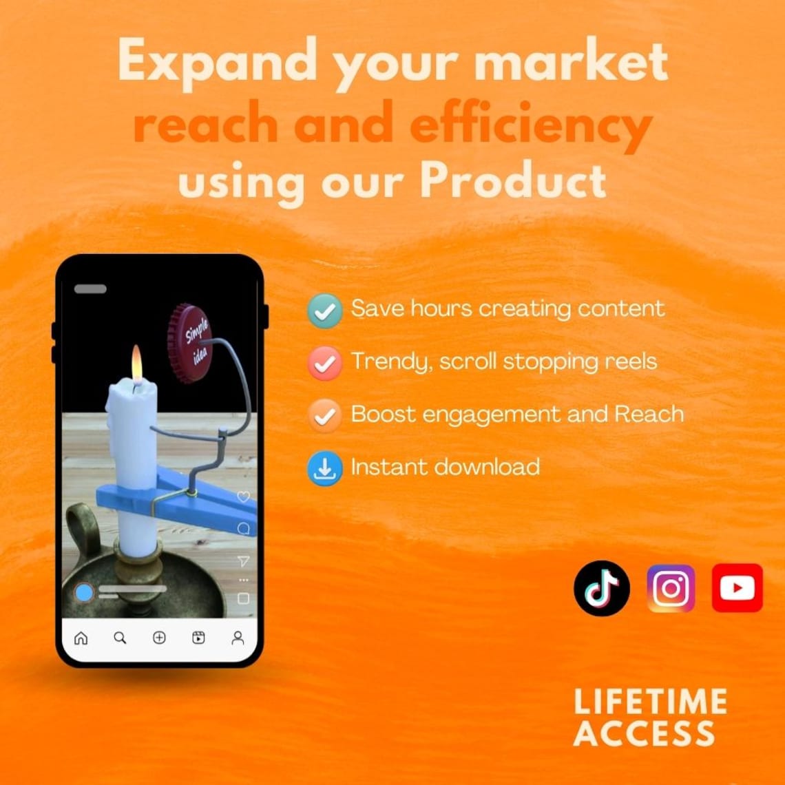 20,500+ Viral Tools & Craft Reels (PLR and MRR) | Art, Tool Tips, Wood DIY, Satisfying and Craft Reels | TikTok, Instagram, Youtube Shorts - Image 5